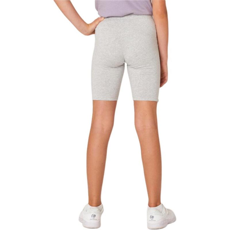 DECATHLON Comfortable Soft Stretch Shorts Children Grey