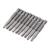 Square Head Screwdriver Bit Hand Tools SQ1 SQ1 SQ1 Screwdriver Strong Magnetic (1/1Inch) 6.11mm Alloy Steel Drill