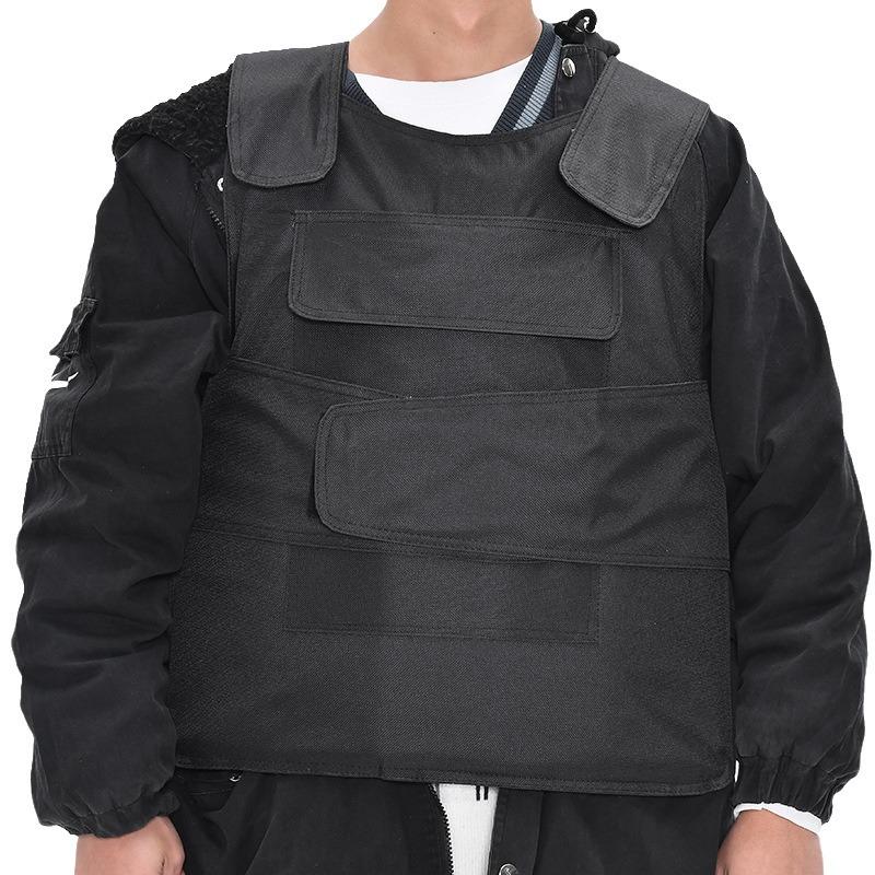 Stab-Proof Security Vest - Durable Protective Wear for Duty Guards