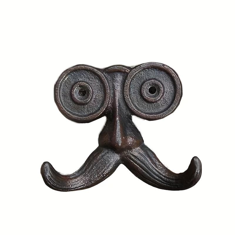 Vintage cast iron beard hooks - Country style wall storage rack, suitable for gardens, terraces and home decoration