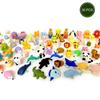 30 STKS Mini Dieren Gummen Set voor Jongens Meisjes Cadeau Educatief Speelgoed