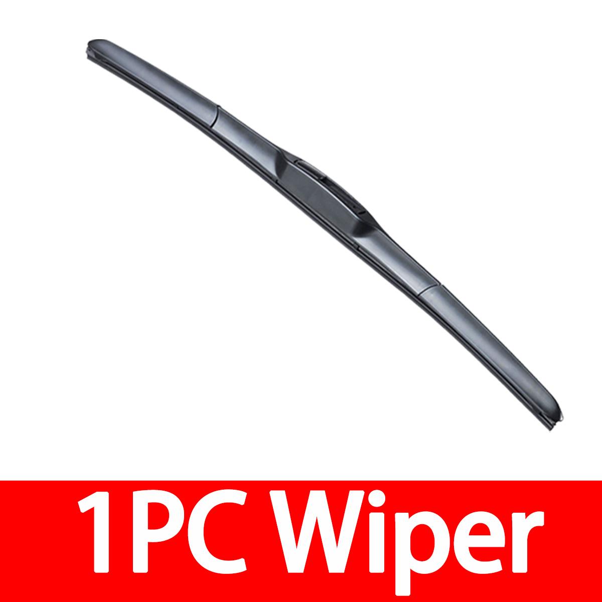 Car Windshield Wiper Three-Stage Universal J/U-Shaped Boneless Wiper Blade Brush Accessories 14 16 17 18 19 20 21 22 24 22 inch (550mm)
