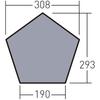 Campaljapan Groke8 Tent Under Sheet Silver  Light Gray  1430000000