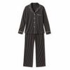 KICKEE Pajama Collared Top and Long Sleeve Shirt and Made with Viscose Soft and Women's Set, Bottoms, Pants, (Bamboo-Derived) Material,
