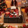 Foldable Non-woven Bed Storage Bag with Transparent Window for Clothes Organization