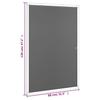 Window Insect Screen White 80 X 120 Cm