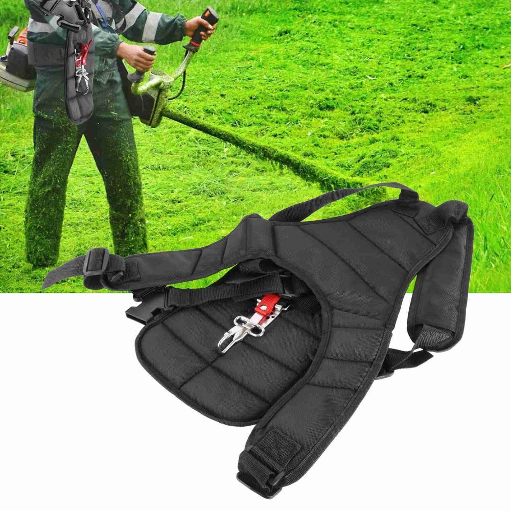 Nylon Trimmer Shoulder Strap Black Lawn Mower Belt Durable Brush Cutter Harness