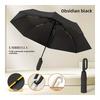 1pc Fully Automatic Folding Umbrella, Unisex UV Protection Sun And Rain Umbrella, Extra Wide Canopy, Built-In Hook For Backpack