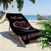 BlackPink Print Beach Towel, Large Soft Quick Dry Towel for Beach Camping Swimming