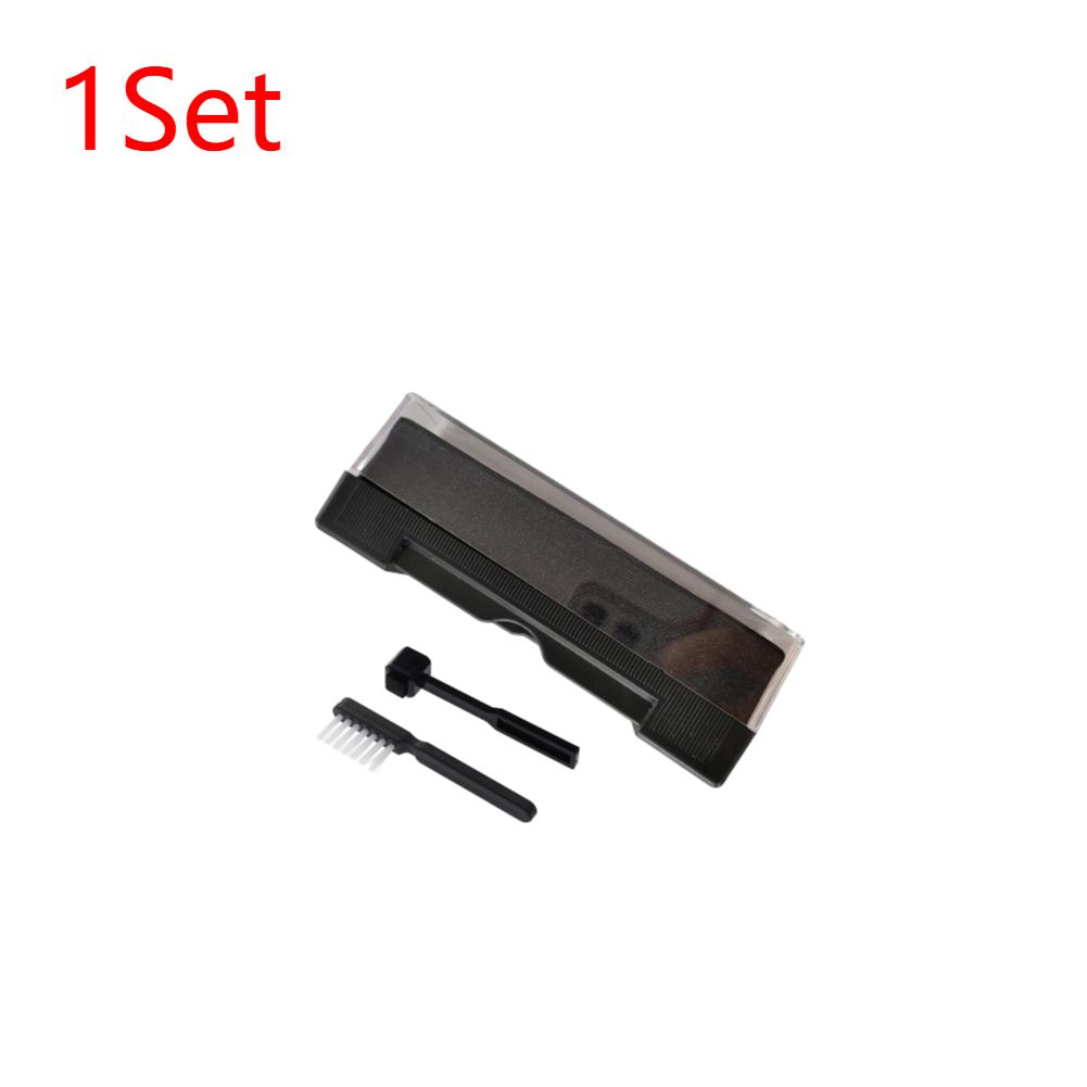 1-5Set Record Cleaning Brush Cleaner Kit 2 In 1 Vinyl Record Cleaning Brush Dust Remover Kit Cleaning Brush Set for Turntables