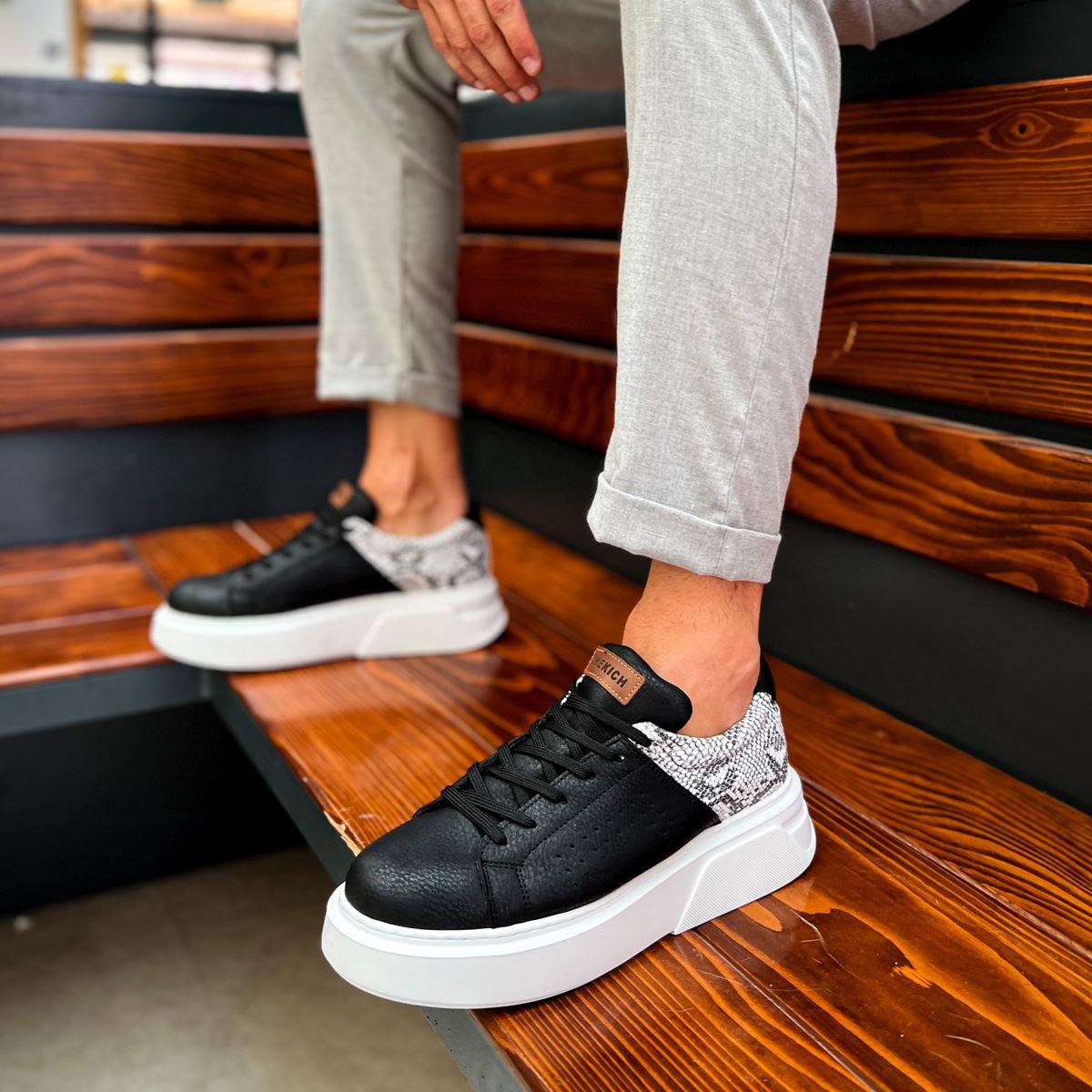 

CHEKICH оригинальный бренд черный цвет CBT Sauerbergg повседневные мужские кроссовки высокого качества на шнуровке мужская обувь CH145