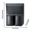 Between Seat Car Organizer Car Front Seat Middle Storage Bag Car Leather Storage Between Seats Back Storage Organizer Bag For