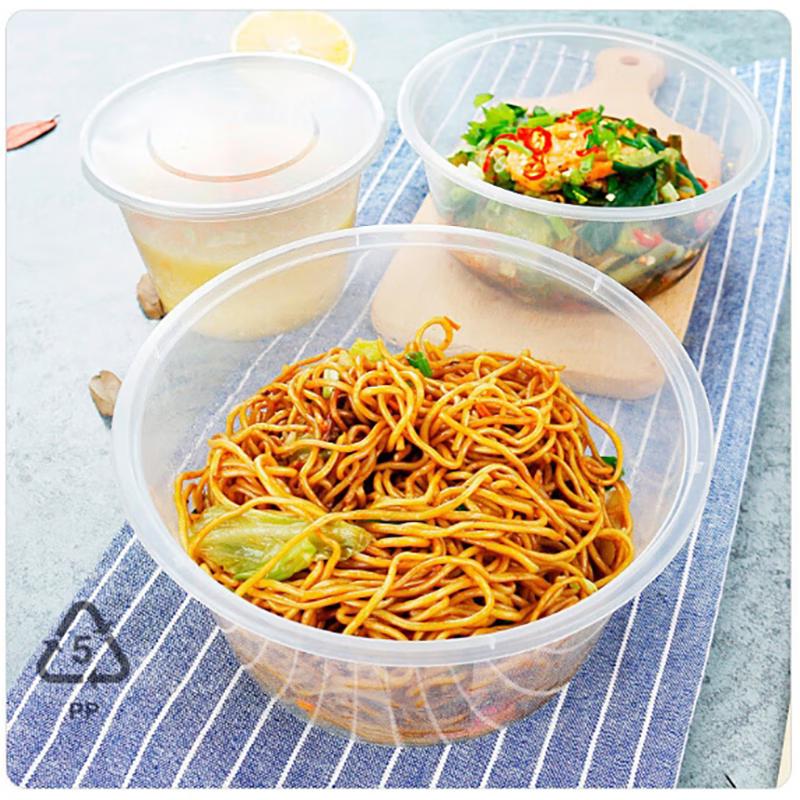 Yongduo 750ml Round Plastic Food Containers