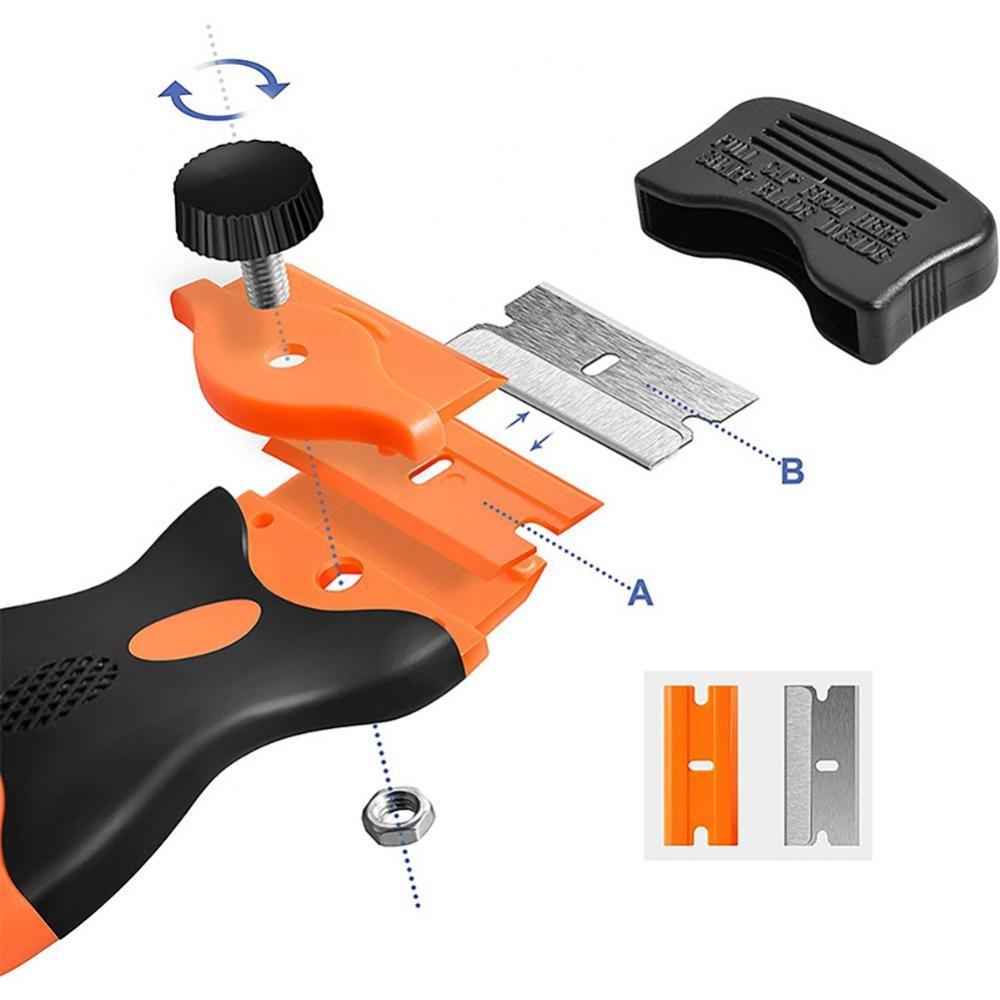 Scraper Auto Film Sticker Spatula Scraping Glue Removal Squeegee Tool Car Cleaner Scraper Tool