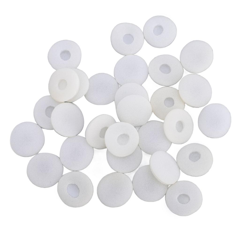 30PCS Foam Replacement Earbud Sponge Covers Soft Comfortable Earphone Sponge Cushions for Earpiece Headphone MP3 MP4