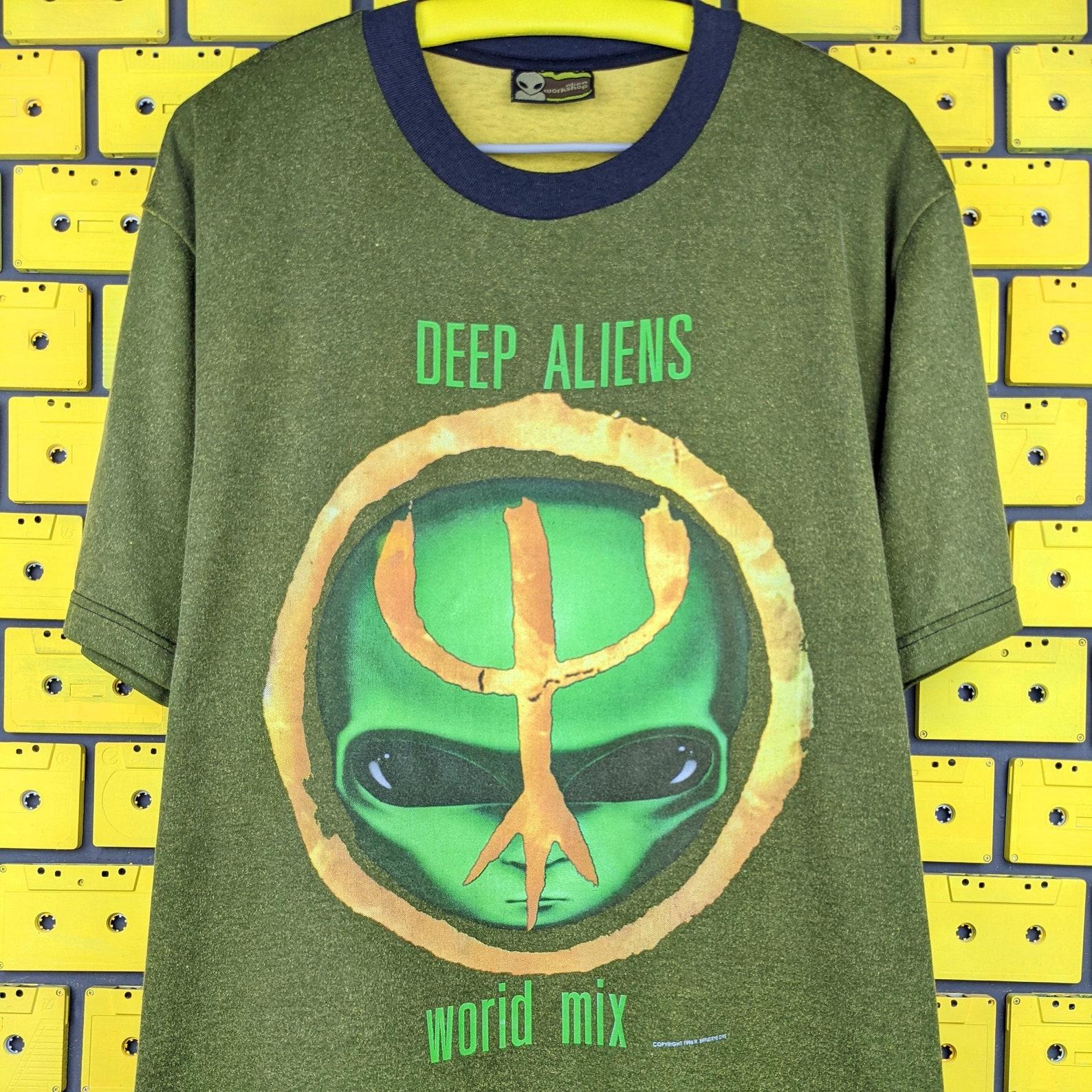 Vintage 1996 Alien Workshop T shirt Skateboarding Company Merch Richard Biffle Art Print Tee Size L XL