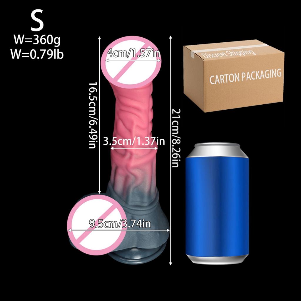 Horse Dildo Adult Sex Toys Strapon Dildo Silicone Penis Big Dick for Women Gay 18+ Vagina Prostate Massage Monster Dildo Waterproof & Easy To Clean