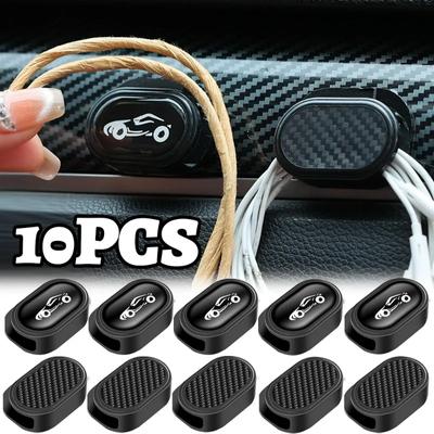 Mini Haczyki do Samochodu Wielofunkcyjne Samoprzylepne Haczyki Ścienne Haczyk do Przechowywania na Panelu Deski Rozdzielczej Samochodu Tył Siedzenia Dekoracja Samochodu Niewidoczny Haczyk