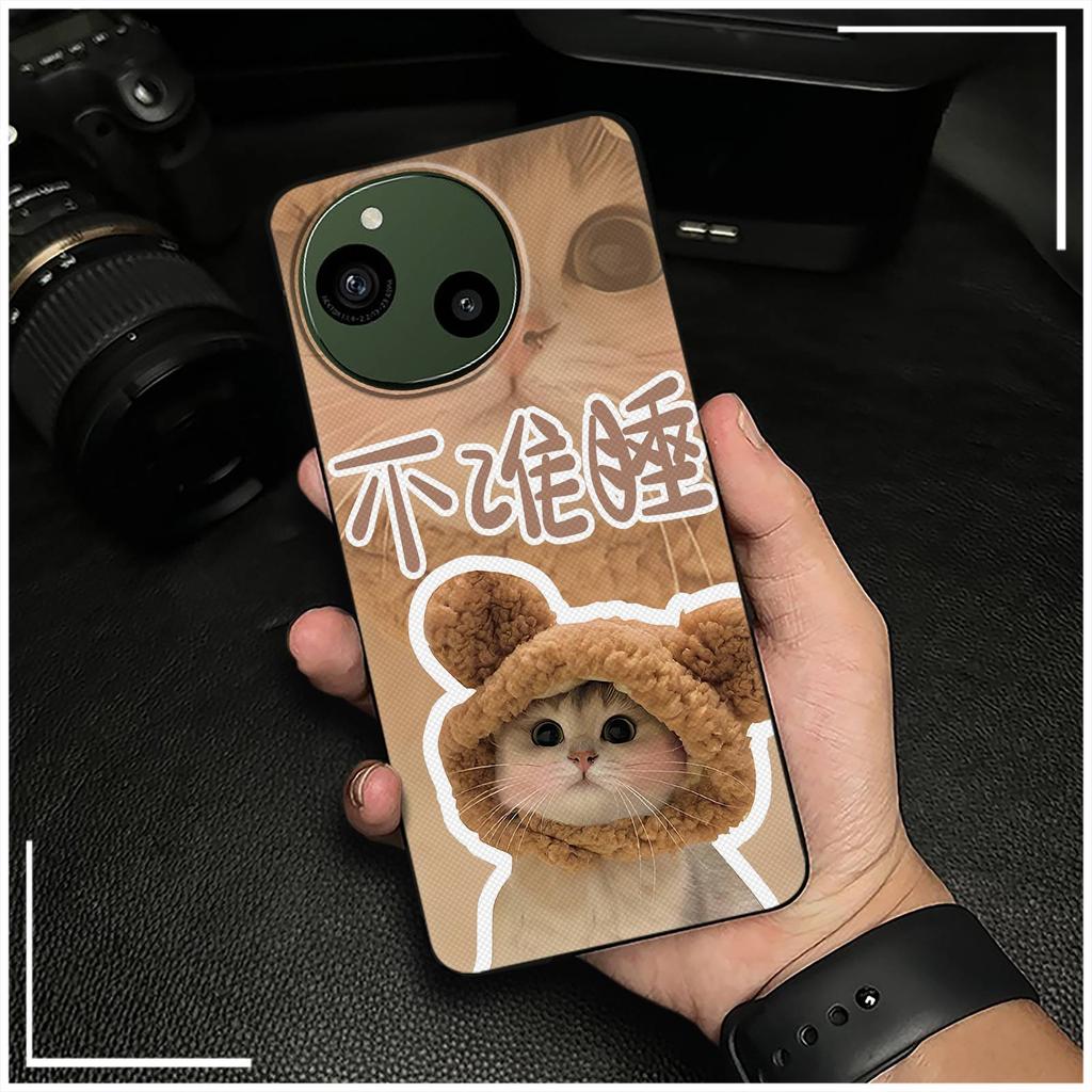 Couple Anti-dust Phone Case For Sharp Aquos R9/SH-51E Anti-knock Silicone Protective Durable Dirt-resistant TPU Graffiti