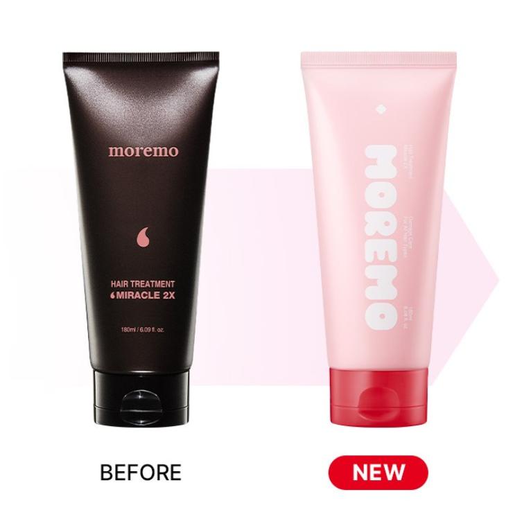 MOREMO Hair Treatment Miracle 2X 180ml ORIGINAL STORE