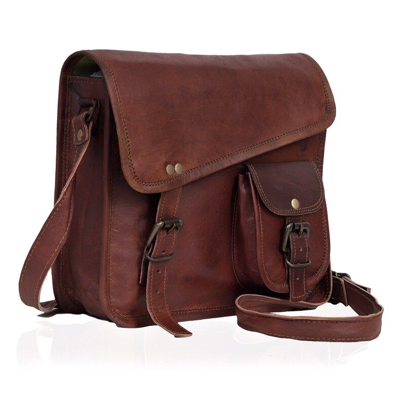 Personalizovaná malá kožená crossbody kabelka pro muže a ženy kabelka taška dámské tašky brašna cestovní taška přes rameno dárek pro něj