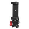 Aluminum Alloy Phone Clip Universal Cell Phone Clamp Mount with NATO Chute Mount Cold Shoe Mount