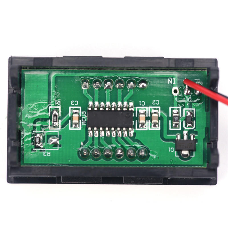 Mini Woltomierz Tester Cyfrowy Test Napięcia Bateria Dc 0-30V Czerwony Auto Samochód Lw Szus