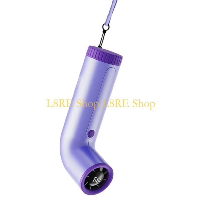 

L8RE Rechargeable Fan Digital Battery Display 4000mAh Cooling Device For Outdoors