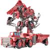 AOYI 8 ÎN 1 Devastator Supradimensionat Transformare Jucării de Înaltă Calitate Băiat Anime Cârlig Figurine de Acțiune Robot Mașină Model Vehicul de Inginerie Copii 48cm