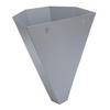 Chicken Cone Medium Size Stainless Steel for Poultry Restraining Killing Flat Back Easy to Wash
