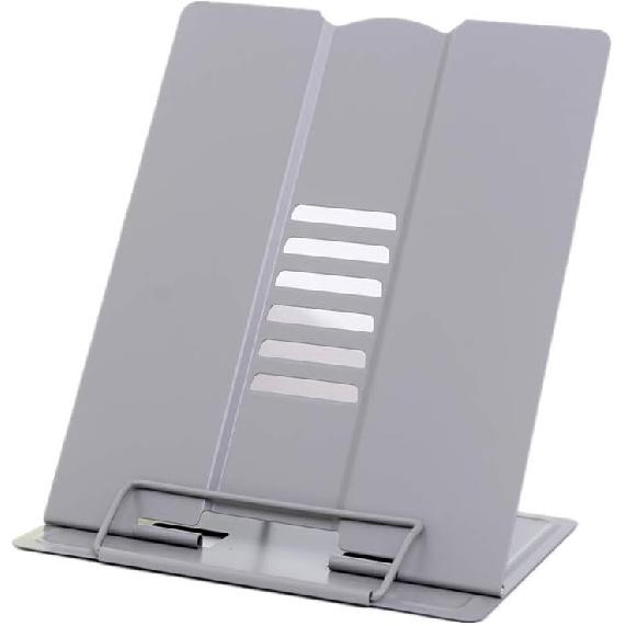 Citmage Desk Book Stand Document Holder Heavy Duty Metal Reading Stand with Book Magazine Menu iPad Music Score Speech Draft with 5 Adjustable
