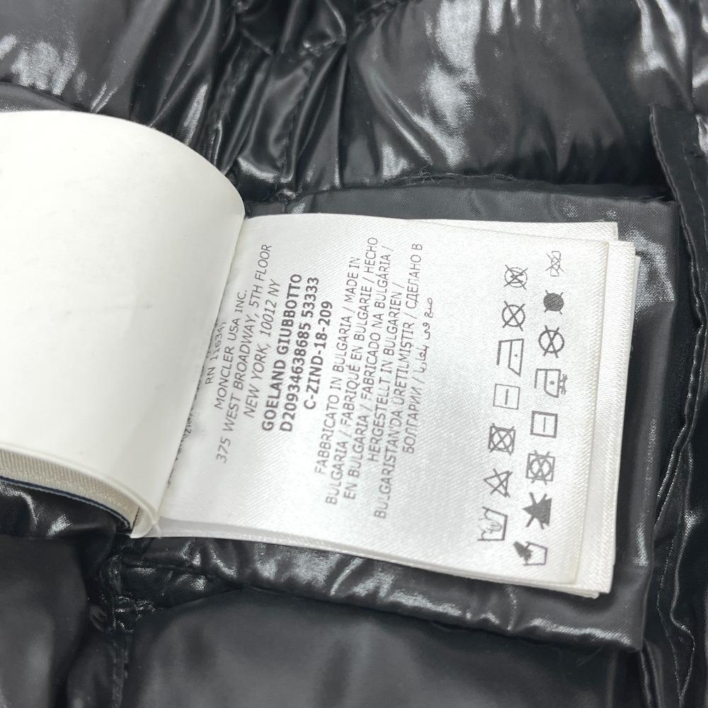 MONCLER GOELAND Down outer apparel Down jacket Nylon Black