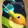 Interactive Light Up Bath Time Fishing Game with Model Fish Toy and Magnetic Fishing Rod Safe Bathtub Toy For Toddler