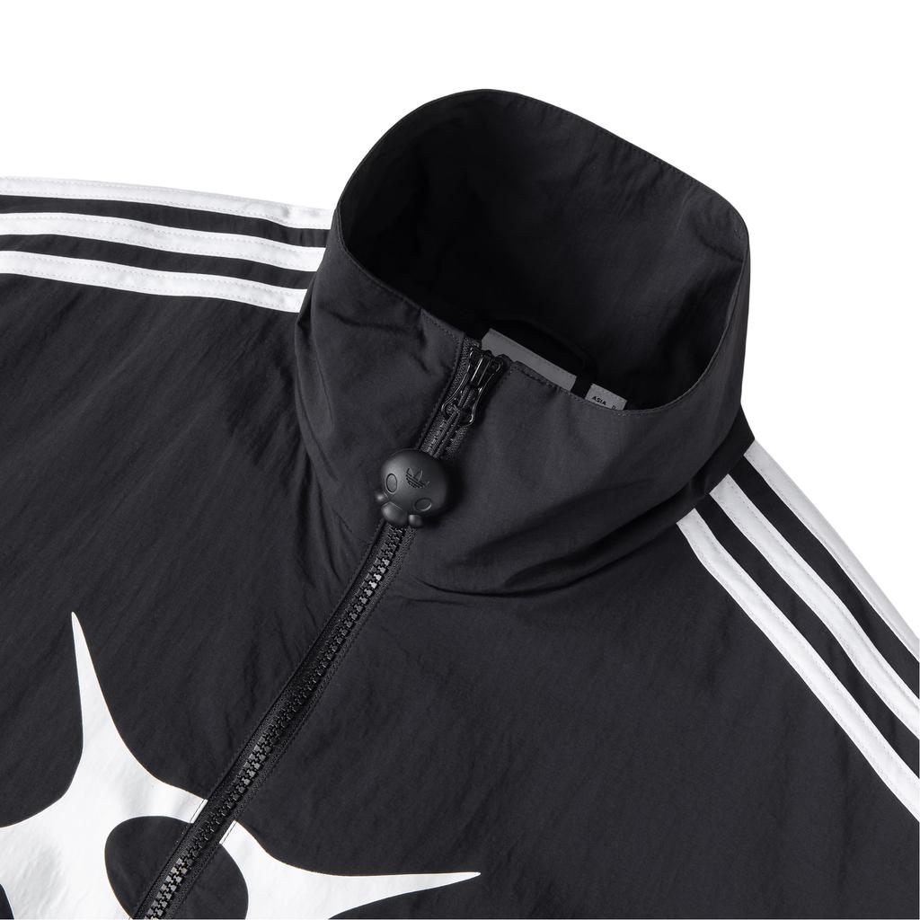Adidas Originals X Offgod Fashionable Versatile Comfortable Skin-Friendly Jacket Unisex Jacket Black KA2283
