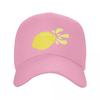 When Life Draws You Lemons Baseball Cap Golf Hat Sun Hat For Children Luxury Women Unisexs