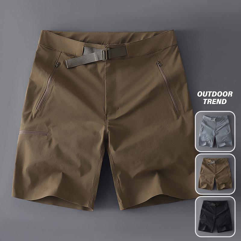 Pantaloni Corti Estivi Casual da Uomo Larghi a Gamba Dritta Cinque Quarti Pantaloncini Sportivi