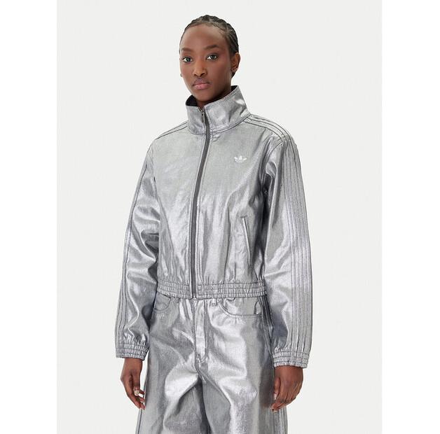 Куртка джинсовая adidas Firebird KD2910 Серебристый EU XS