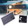 2.5W Solar Panel Fan Solar Pet Exhaust Air Flowing Fan for Outdoor Breeding Planting