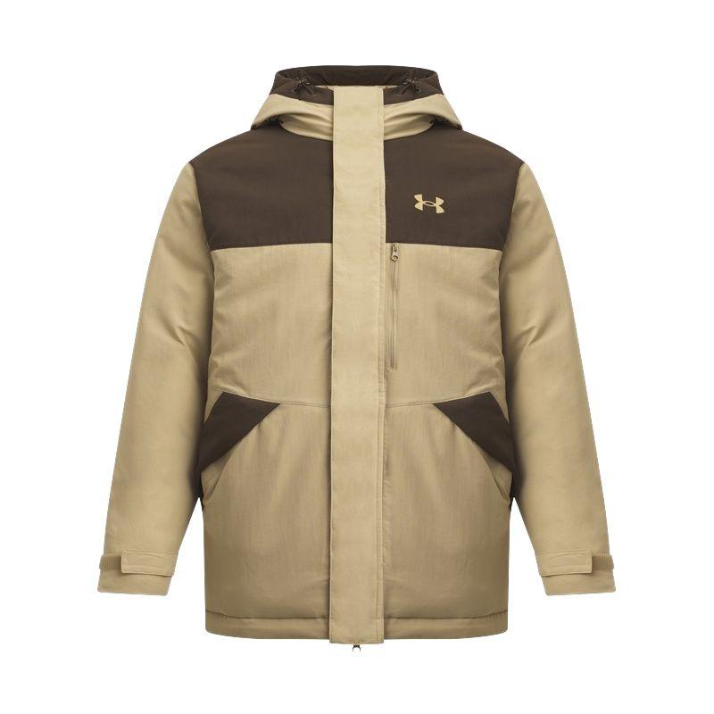 Under Armour FW25 Down Jacket Men s Field Brown 6010182-234 3XL