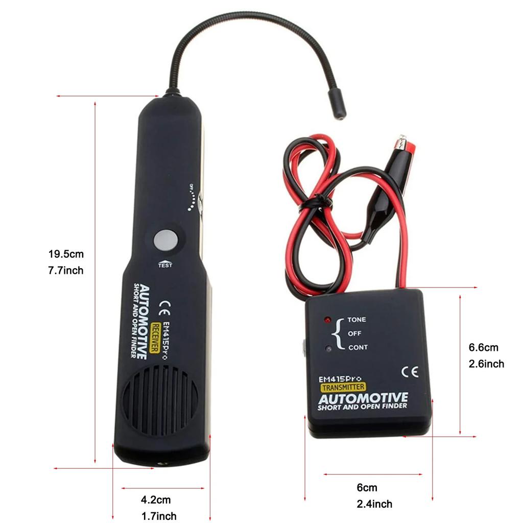 HEISS! EM415PRO Automotive Kurzschluss-Kabelverfolger & Unterbrechungssucher Universal EM415 PRO 6-42V DC Finden Sie Autokurzschlusskabel