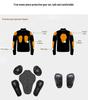 Men's All-Season Windproof Motorcycle Racing Suit: Protective, Warm, Anti-Fall Riding Jacket