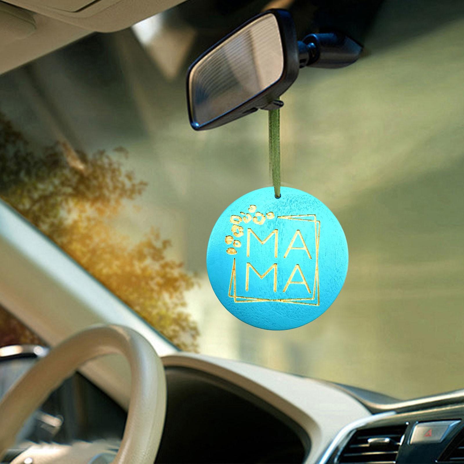 

Подвеска 2D с круглой фишкой из дерева с гравировкой ко Дню матери One Size