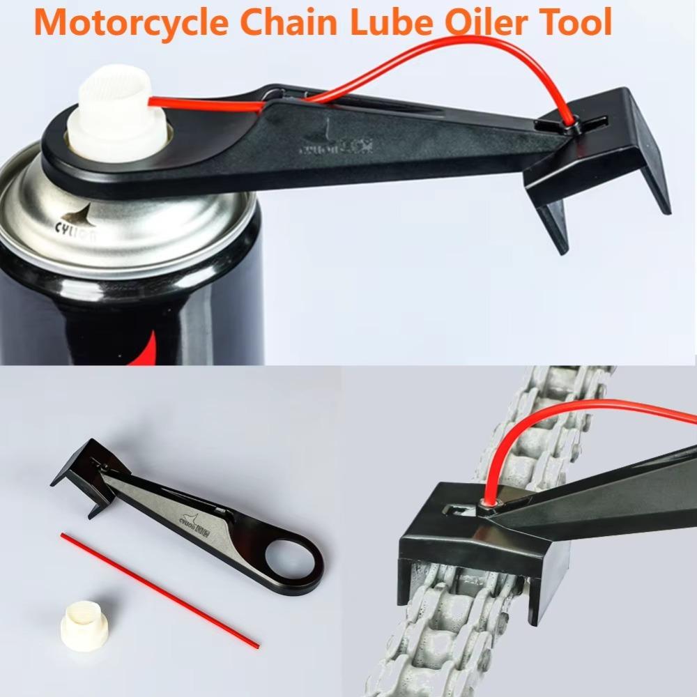 Lightweight Motorcycle Chain Lube Applicator PP Motorcycle Chain Oiler Spray Gear Motorcycle Tool