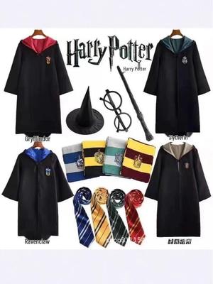 Ρόμπα Cosplay Μαγείας Harry Potter Hermione - Κοστούμι Αποκριών Harajuku