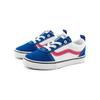 Vans Ward Slip On Colorful Retro Low Top Walker Shoes Baby sneaker Blue VN0A3QU17WM
