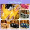 Luxurious Reversible Pet Blanket For Dogs Cozy Fleece With Paw Print Patterns
