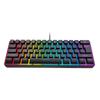 YunGuoGuo K401 61-Key RGB Mechanical Feel Wired USB Keyboard
