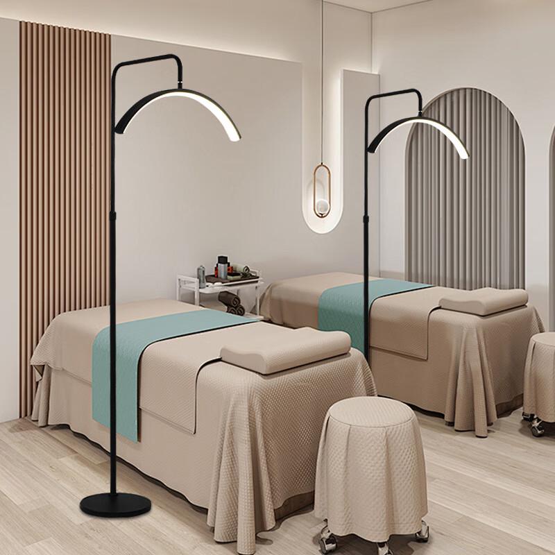 Professional 50W Eye-Care LED Floor Lamp for Eyelash & Tattoo