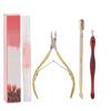 4Pcsset Nail Care Tools Nail Cuticle Clipper Dead Skin Removal Cutter Manicure Kit