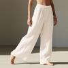 Women's Casual And Fashionable Color Loose Pants With Pocketes